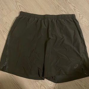 ASICS shorts. Dark grey. Size XL.